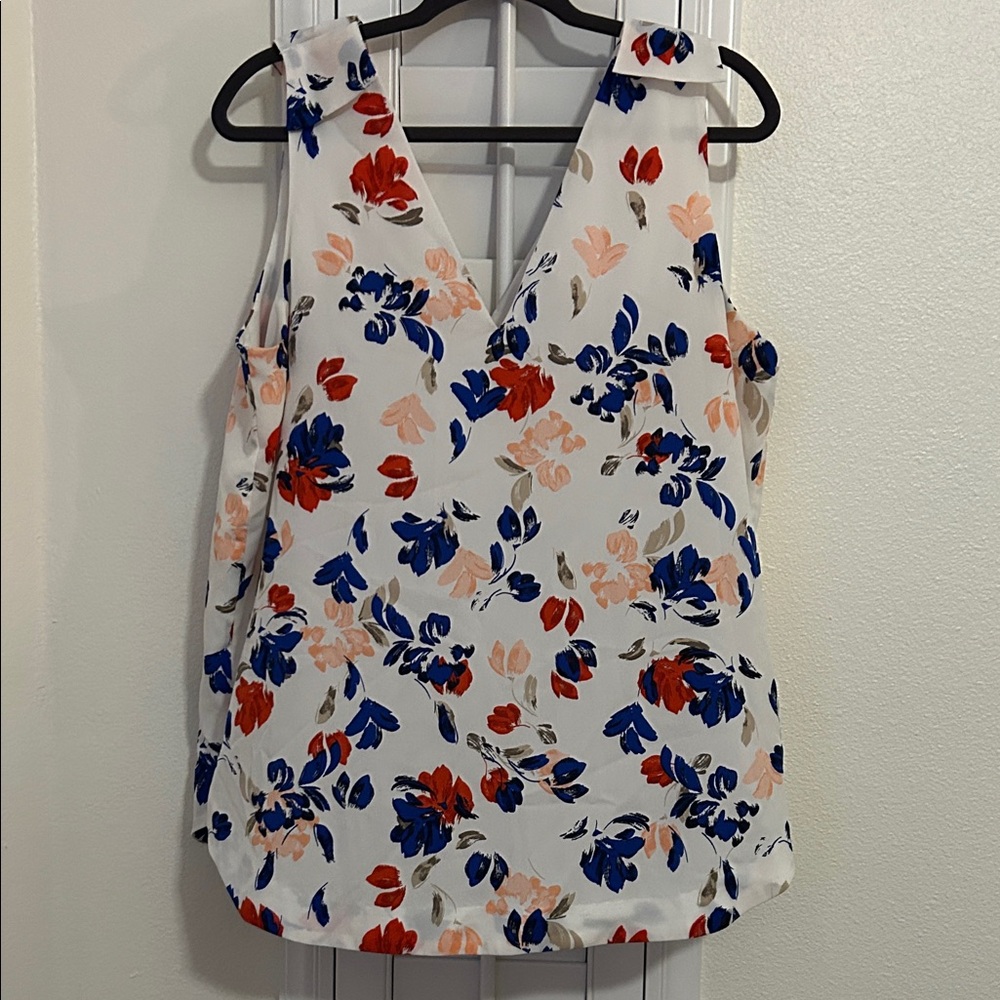 Banana Republic Floral Sleeveless Women's Top